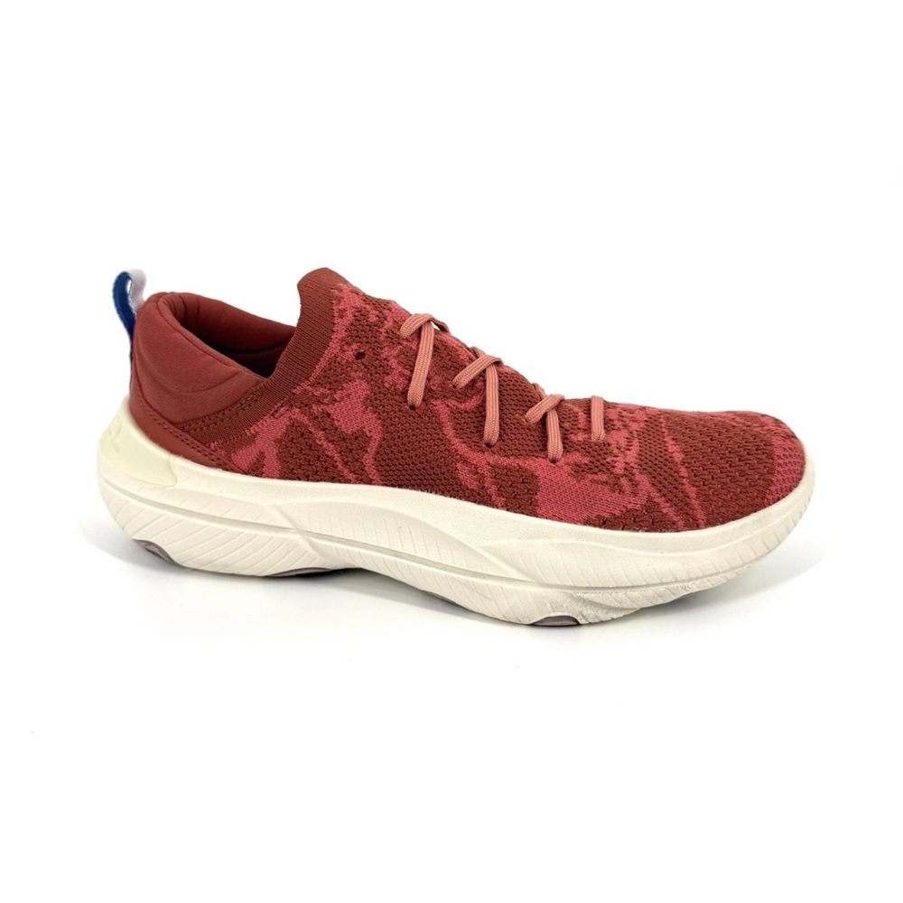 Sorel Explorer Blitz Stride Sneakers Womens Size 8.5 Red Coral Knit Sneakers